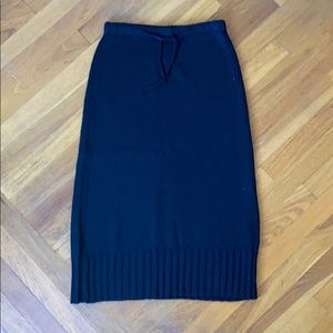 Balajo Black Sweater Skirt